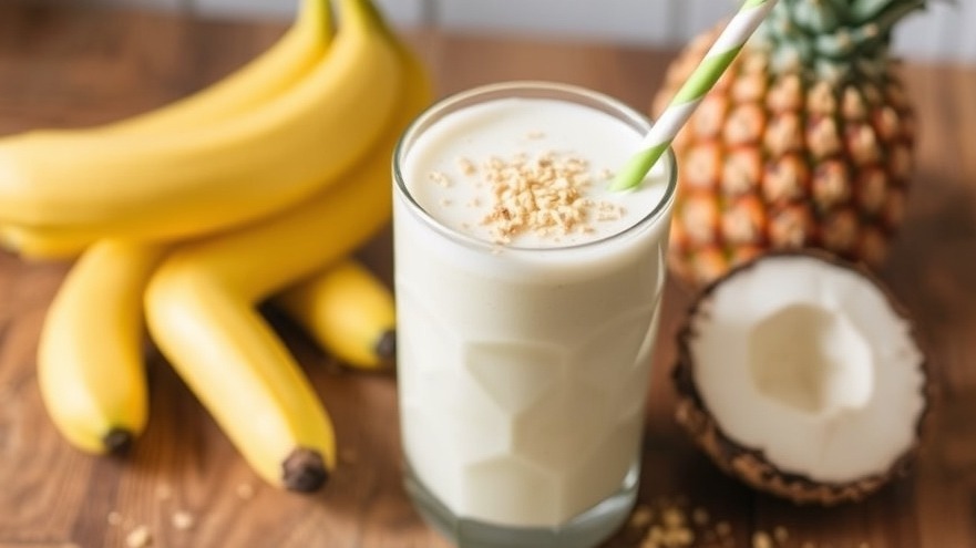 Fat-Burning Coconut Pineapple Smoothie
