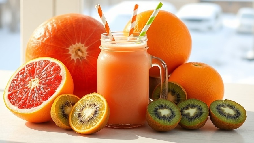 Vitamin-C-packed Immune-Boosting Smoothie