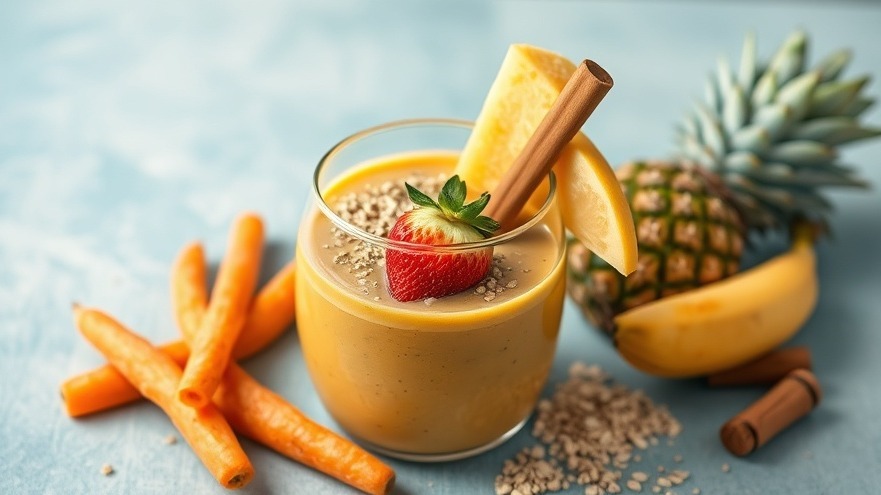 Tropical Smoothie for Just 125 Calories