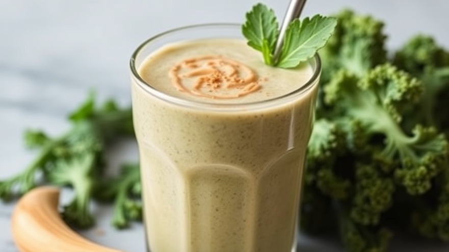 Peanut Butter Green Smoothie
