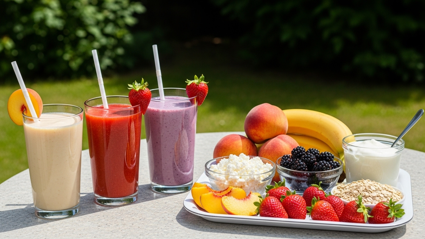 3 Freezer Smoothies for the Office or School Lunch Bags