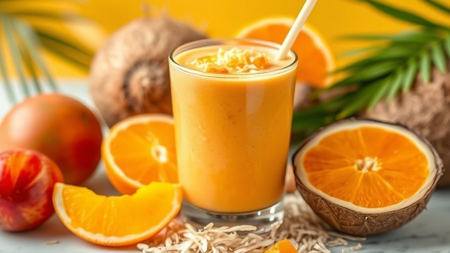 Mango Coconut Smoothie