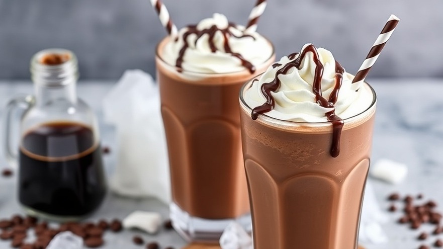 Delish Chocolate Mocha Smoothie