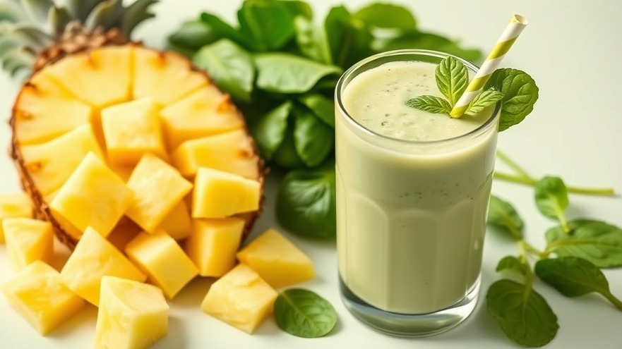 Beginner’s Tropical Green Smoothie