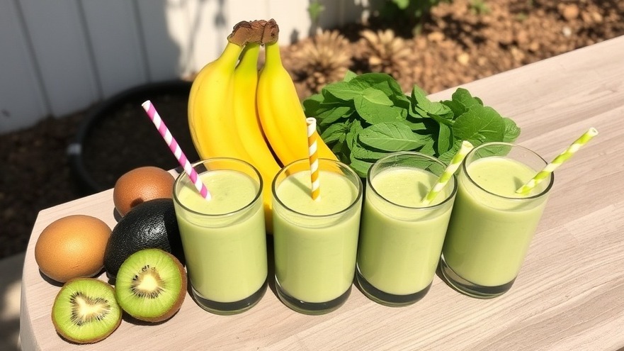 Coconut Kiwi Smoothie the Kids Will Love