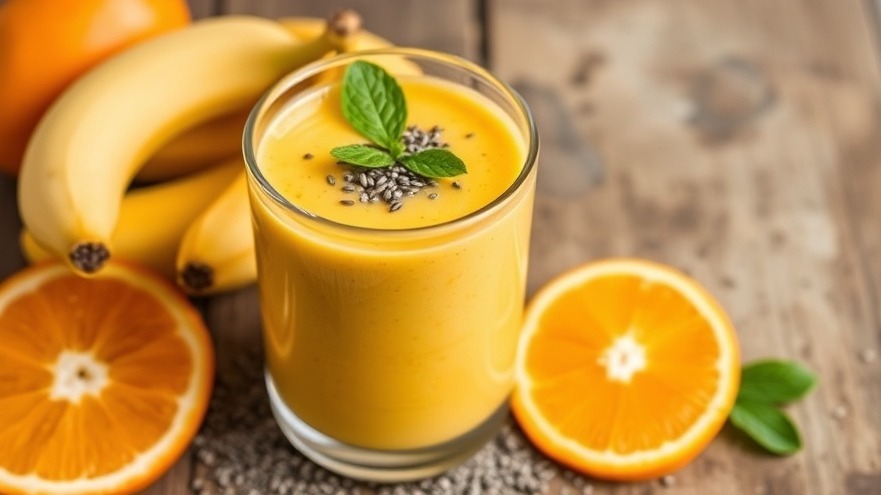 Mango Banana Smoothie