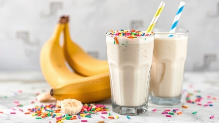 Skinny Milkshake with Sprinkles