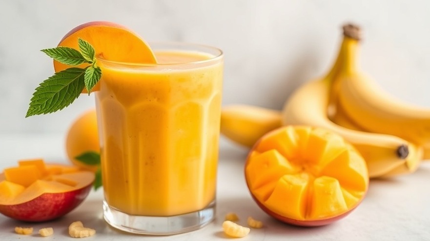 Flavor-Popping 2-Ingredient Smoothie