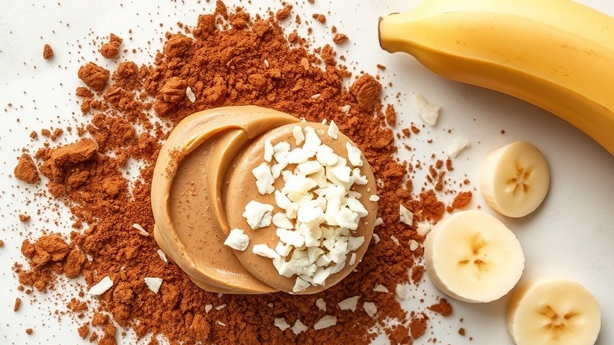 Chocolate PB Coconut Smoothie