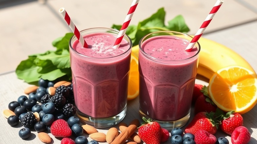 Berry-Good-For-You Iron-Rich Green Smoothie