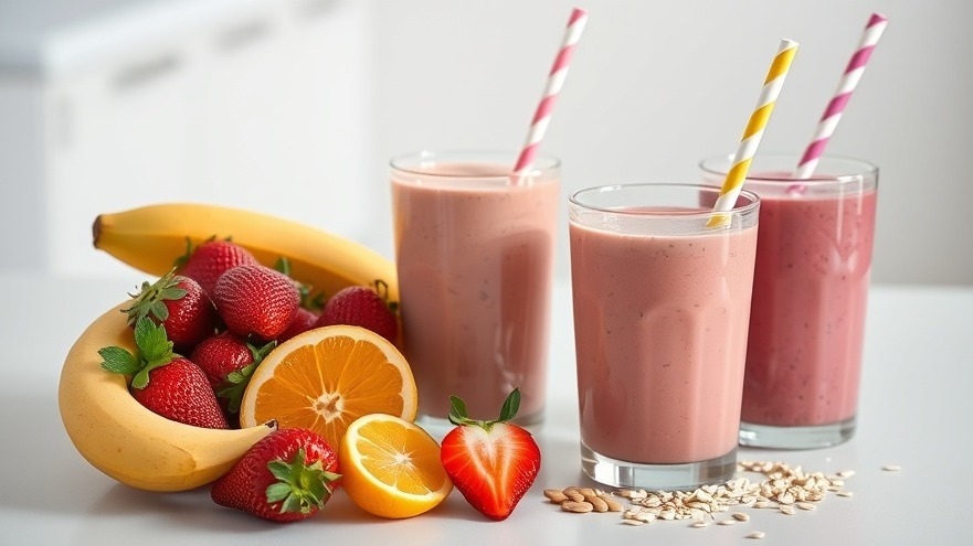 Strawberry Breakfast Smoothie