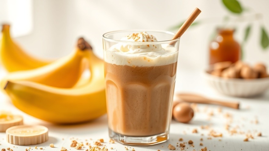 Low Calorie Banana Caramel Smoothie