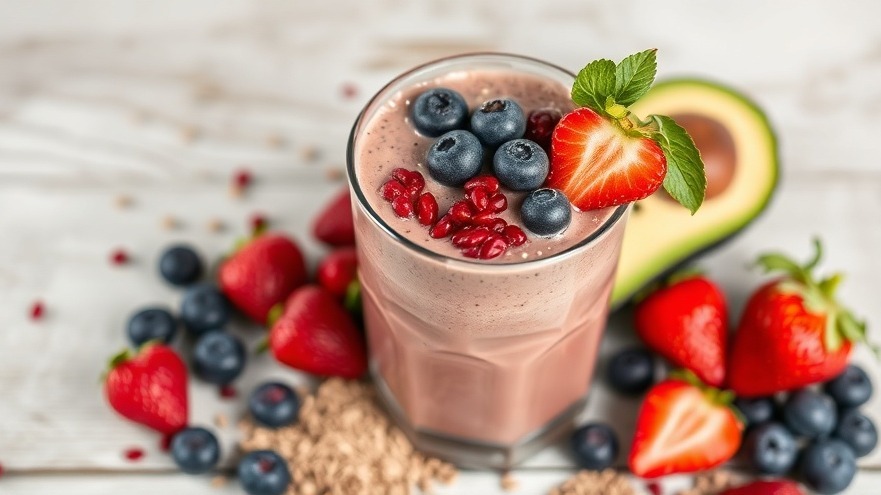 Berry-Rich Mood Boosting Smoothie