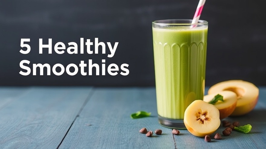5 Healthy Smoothies To Start Your Day
