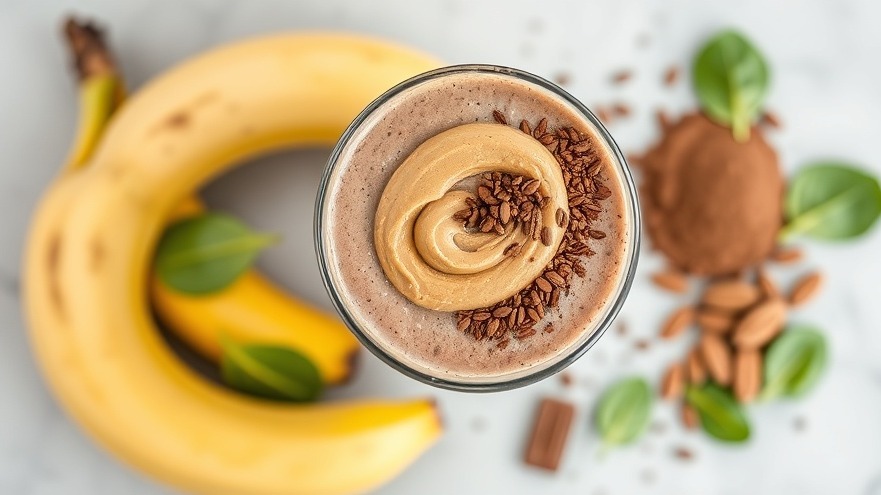 PB Banana Smoothie from 190 Calories