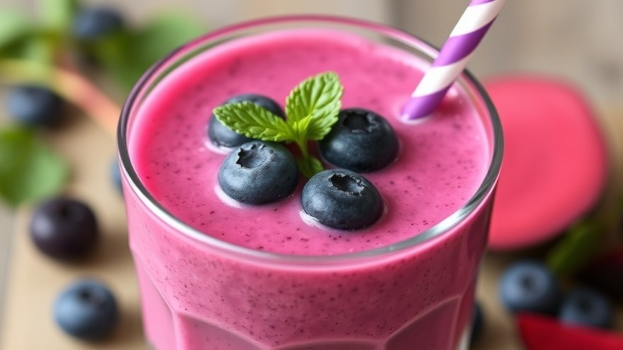 Sweet Beet Metabolism Booster Detox Smoothie