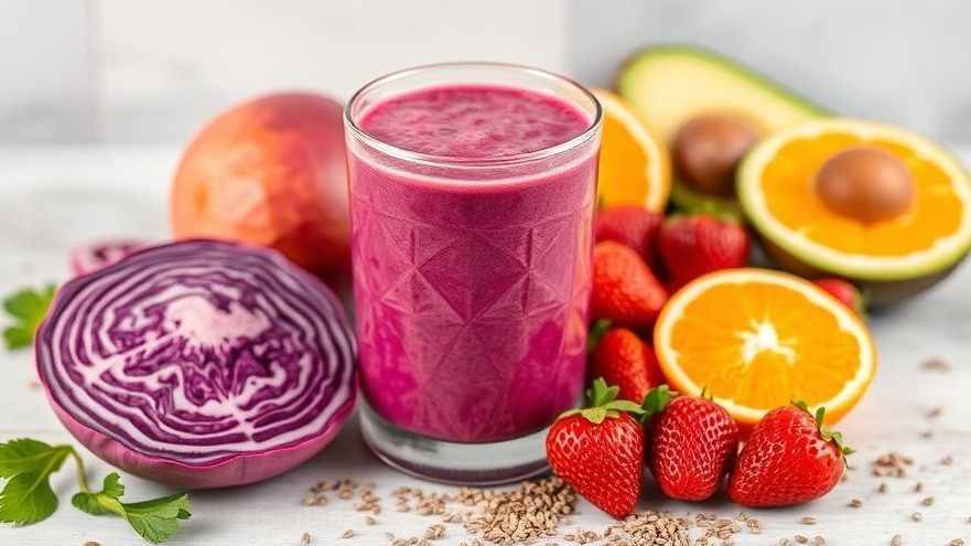 Pink Vitamin-C-Rich Green Smoothie