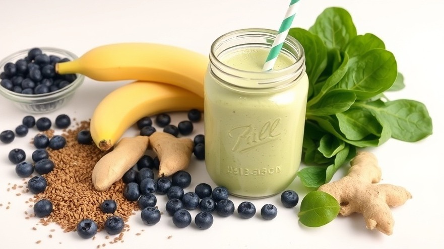 Stomach Fat Burner – Banana Ginger Smoothie