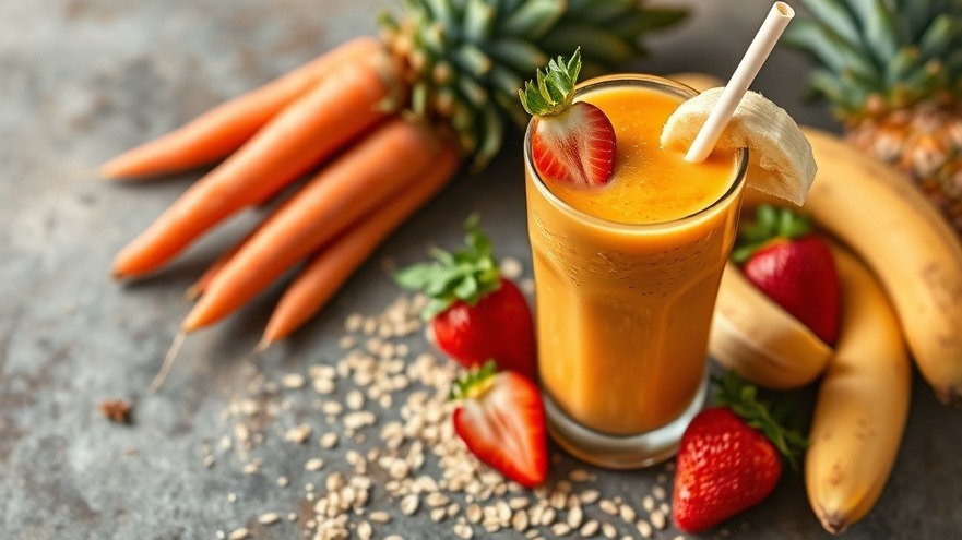 Tropical Smoothie for Just 125 Calories