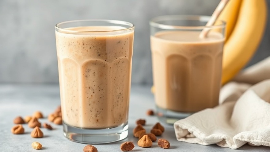 Peanut Butter Cookie Dough Treat Smoothie