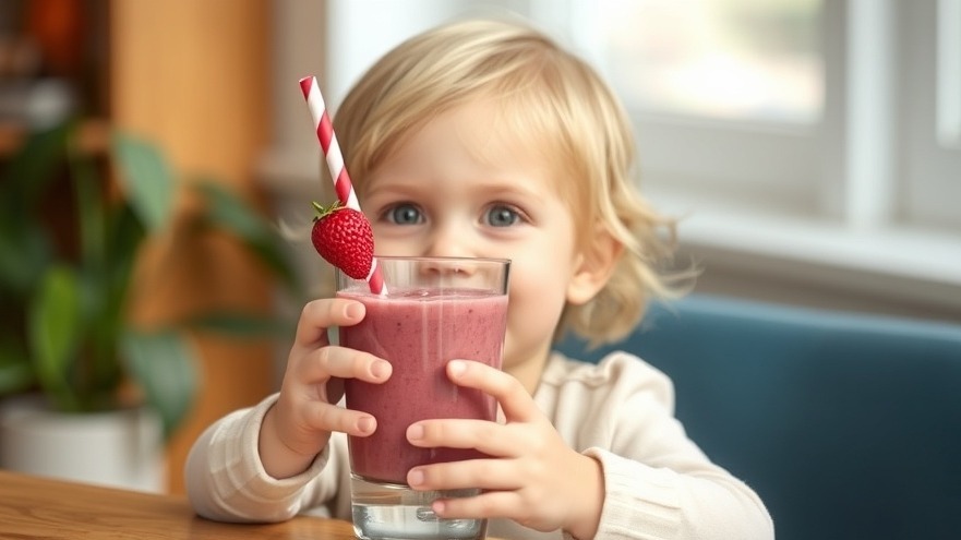 Share A Healthy Weight Loss Smoothie with Your Baby or Toddler