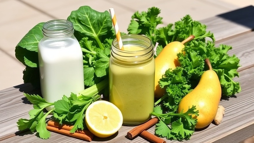 Lauren’s Non-Banana Detox Green Smoothie Twist