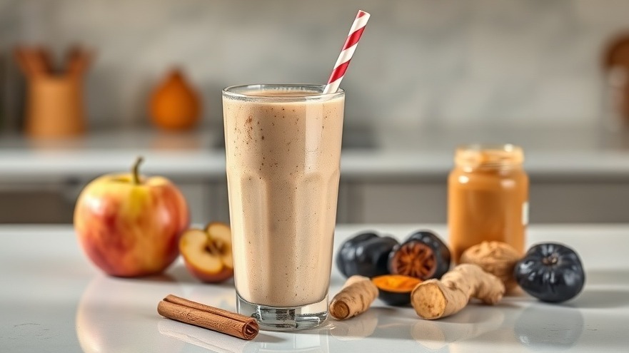 Rise & Shine High-Fibre Apple Smoothie