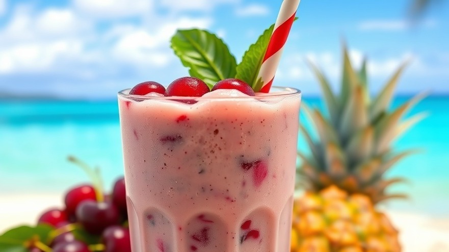 Weight Loss Program: Cherry Coconut Pineapple Smoothie