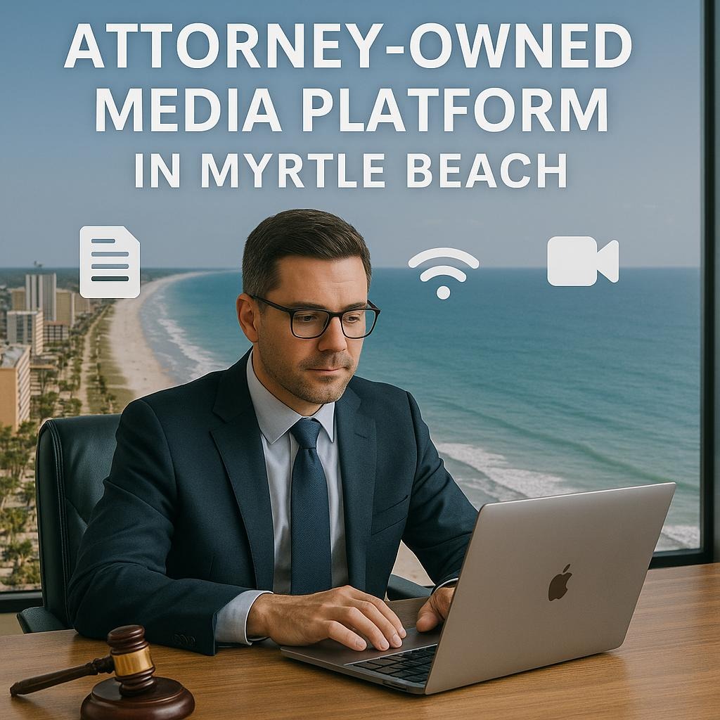 Attorney-Owned Media Platform in Myrtle Beach