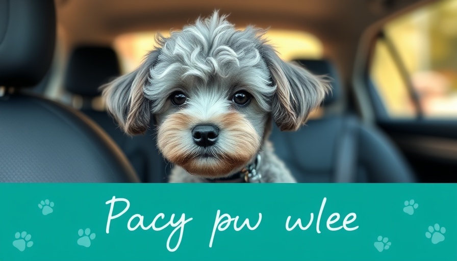 Dogs of the Week feature with a cute gray poodle.