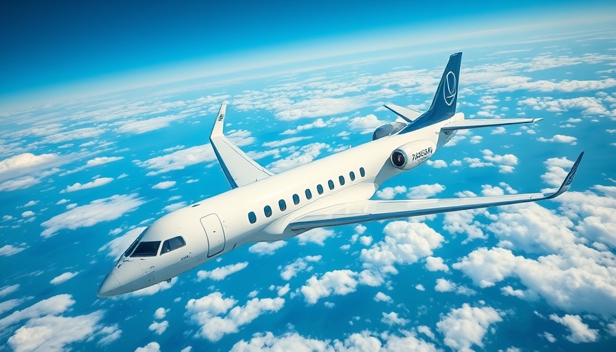 Modern passenger airplane cruising in a blue sky, related to IOSA registration.