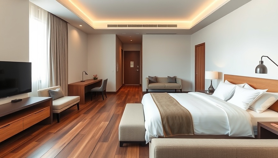 Luxurious hotel room with cozy decor to buy GHA DISCOVERY D$