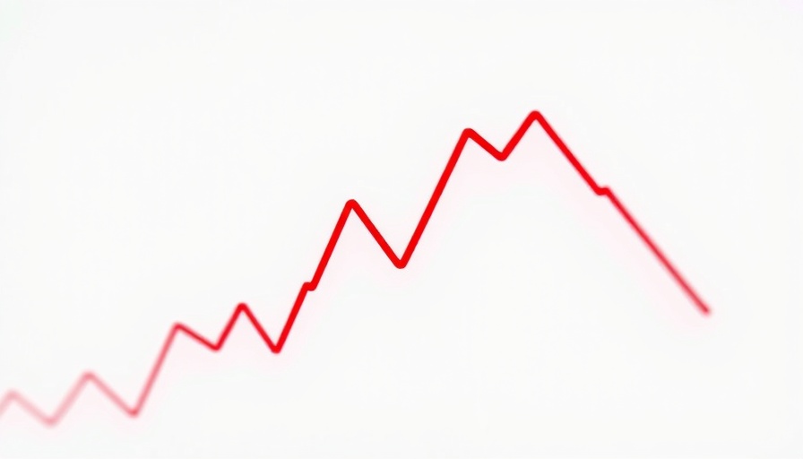 Dynamic line graph showing downward trend for CHZ price prediction.