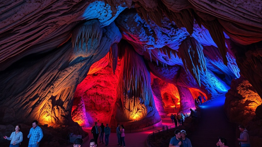 Exploring stunning caves on an Ishigaki Island day trip.