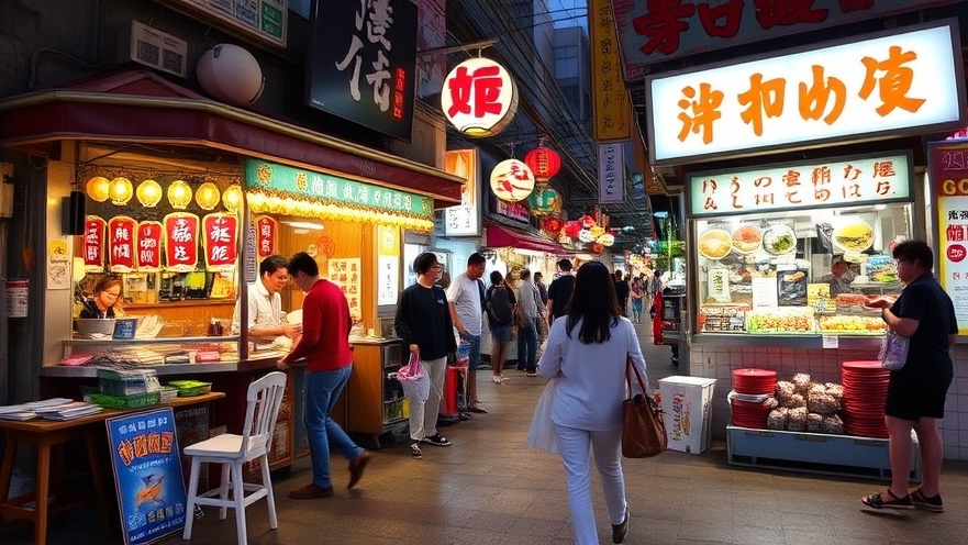 Discover delicious Taiwan food stops with vibrant street food and local delicacies.