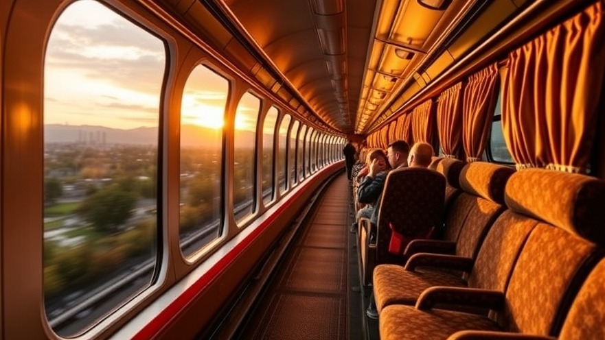 Explore the New Golden Age of Train Travel with luxurious scenic routes.