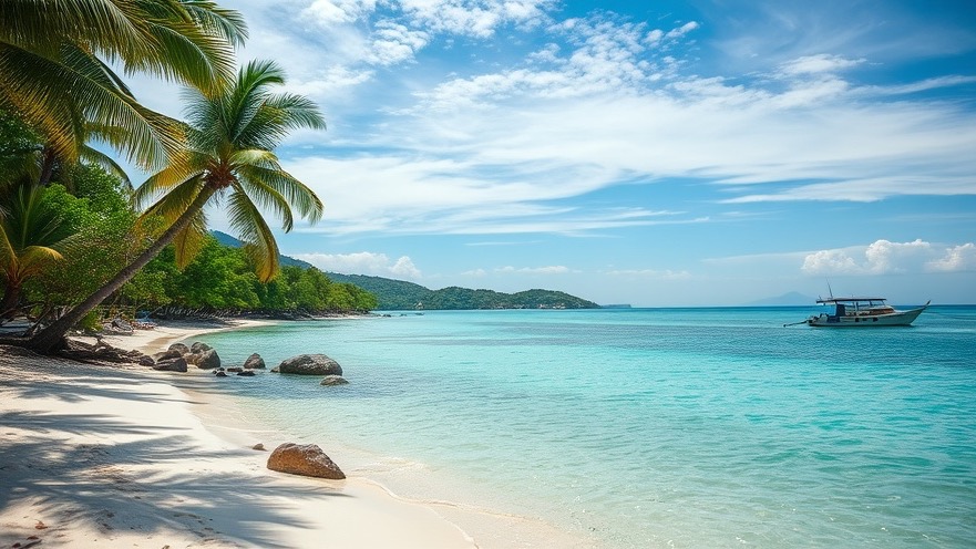 Stunning Pattaya beach in Thailand with white sand and a beautiful ocean view.