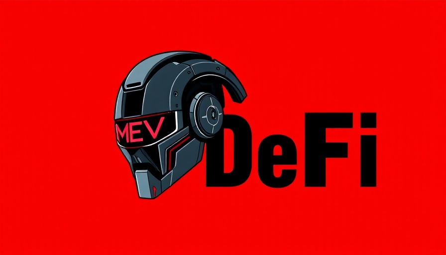 MEV attack robot icon in DeFi context, cryptocurrency trading