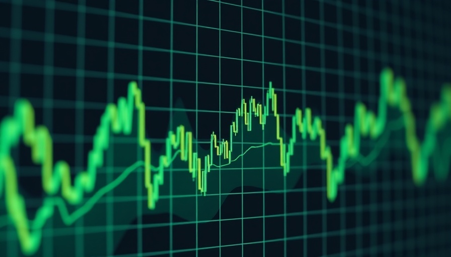 Fluctuating crypto price chart for best RWA crypto to buy.