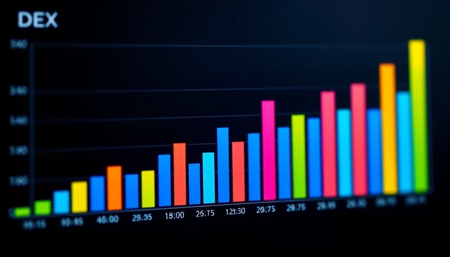 Colorful DEX trading volume chart by chain, 2024 Q1.