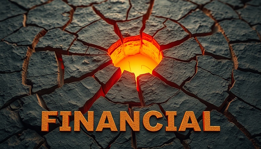 Cracked ground with glowing depth, abstract Bitcoin as a Strategic Asset concept.