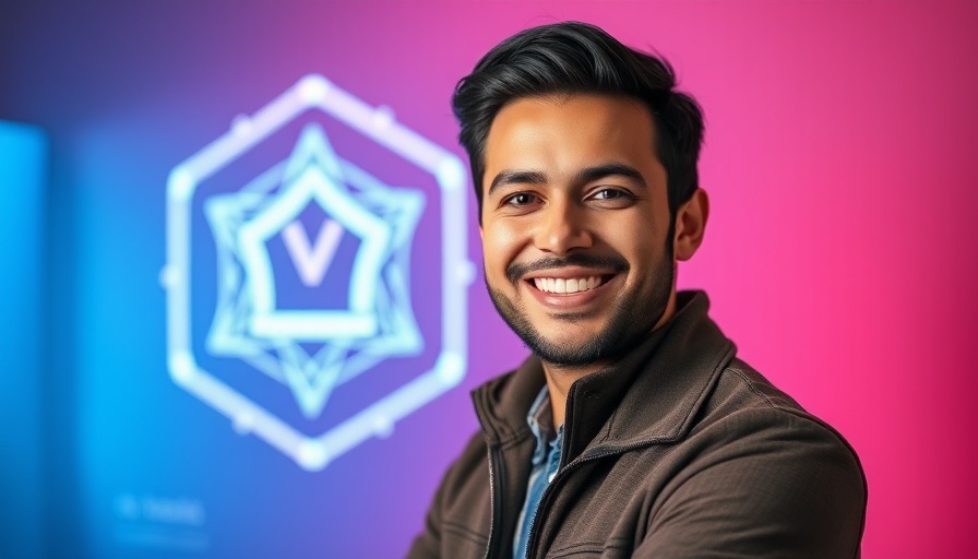 Bitcoin-Backed Lending Platform logo with smiling person