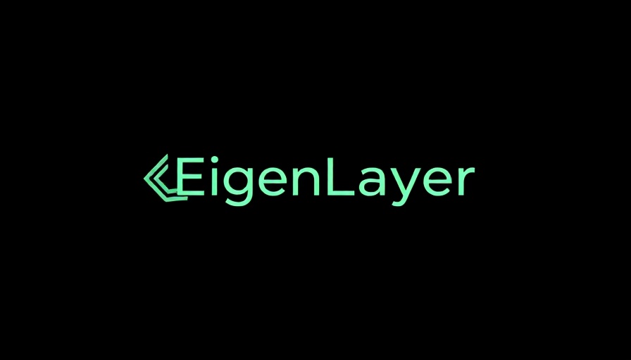 EigenLayer logo on dark background for price prediction topic