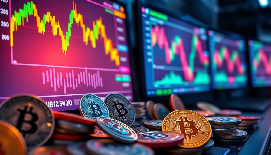 Cryptos whose value skyrocketed displayed on trading screens.