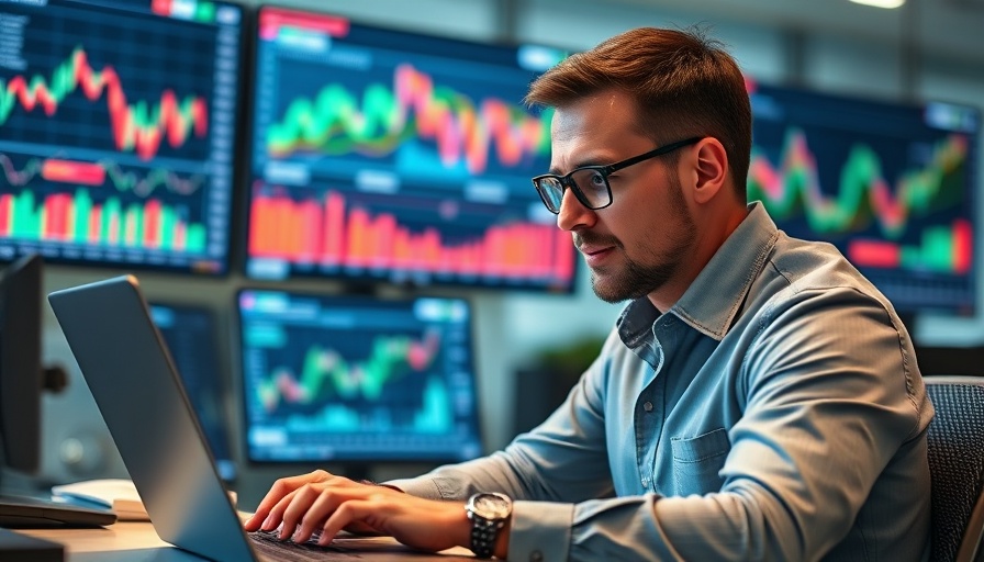 Economist analyzing charts, Trump Tariffs Market Impact