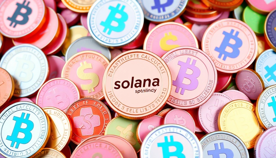 Vibrant Solana stablecoins, featuring USDT and BUSD, symbolizing digital growth.