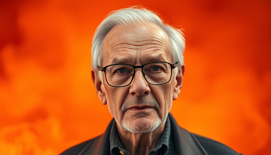 Warren Buffett investment lessons portrayed in distinguished elder's portrait.