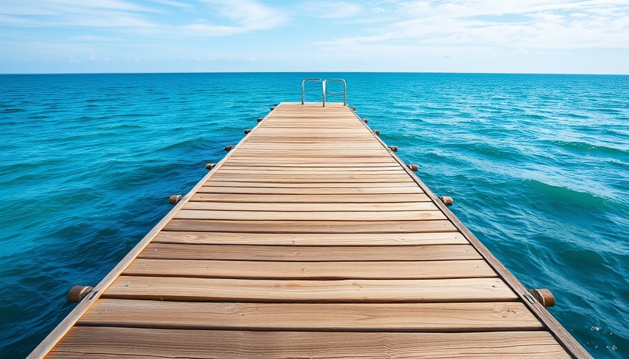 Myrtle Beach hidden gems: serene pier and ocean view