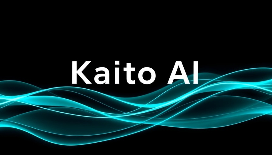 Kaito AI review graphic with abstract colors