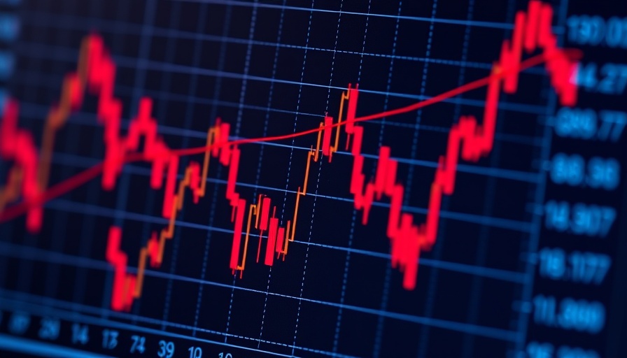 Tesla stock chart showing decline, possible buying opportunity.
